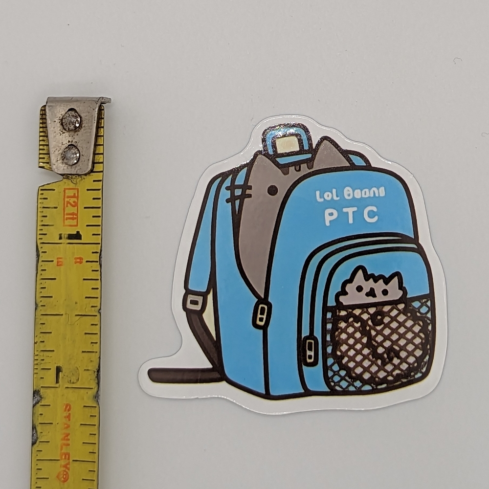 Pusheen Cat Sticker - Picture 2 of 2